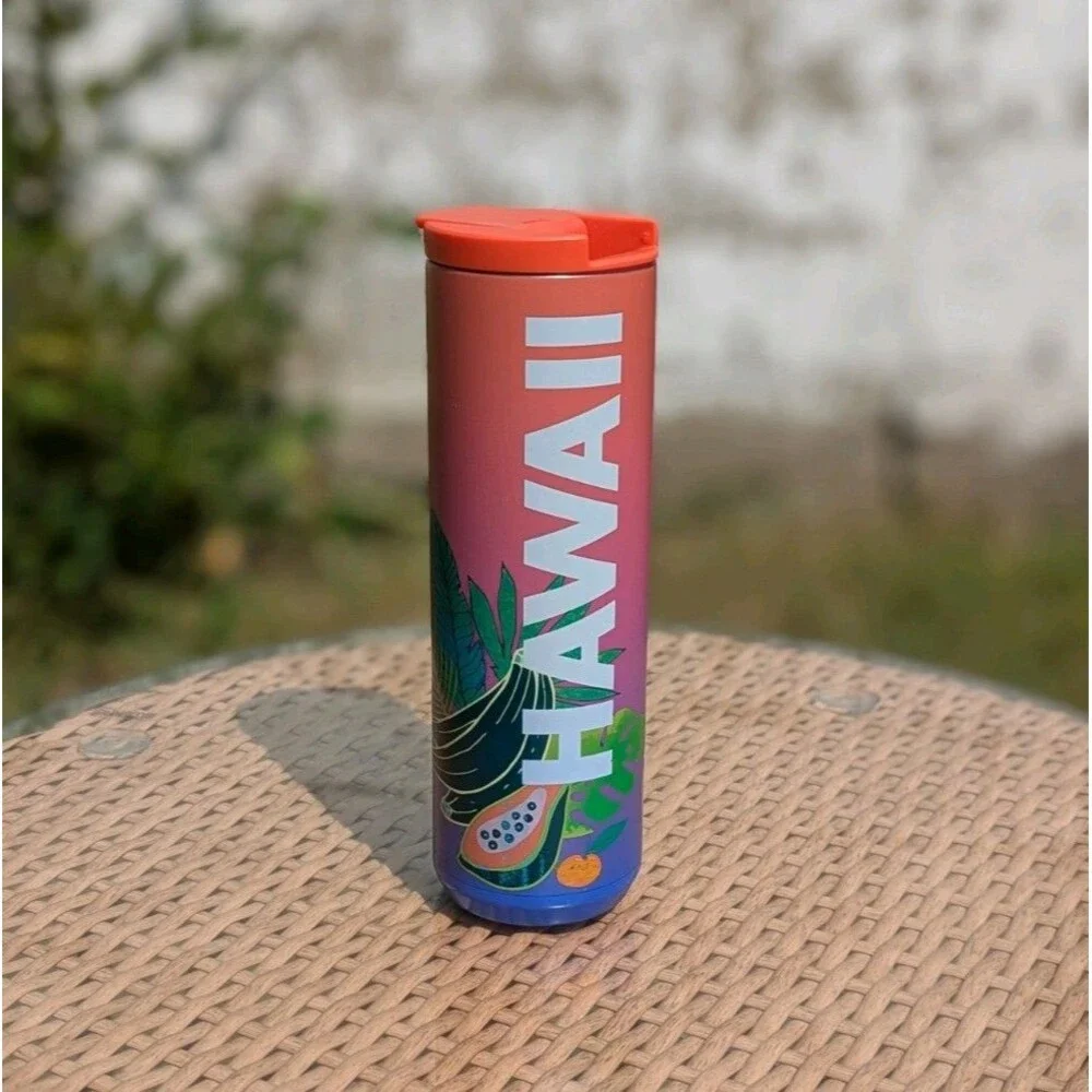 Starbucks 2020 Hawaii Exclusive Ombre Tropical‎ Fruit Stainless Steel Tumbler